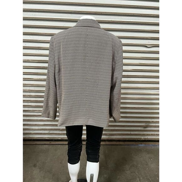 Maggie McNauchton jacket zip up long sleeve faux pockets long sleeve size 20W - Picture 4 of 6